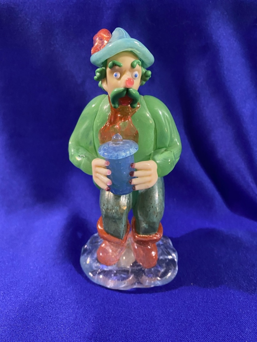 Bohemia Glass -Villager made in Czechoslovakia
